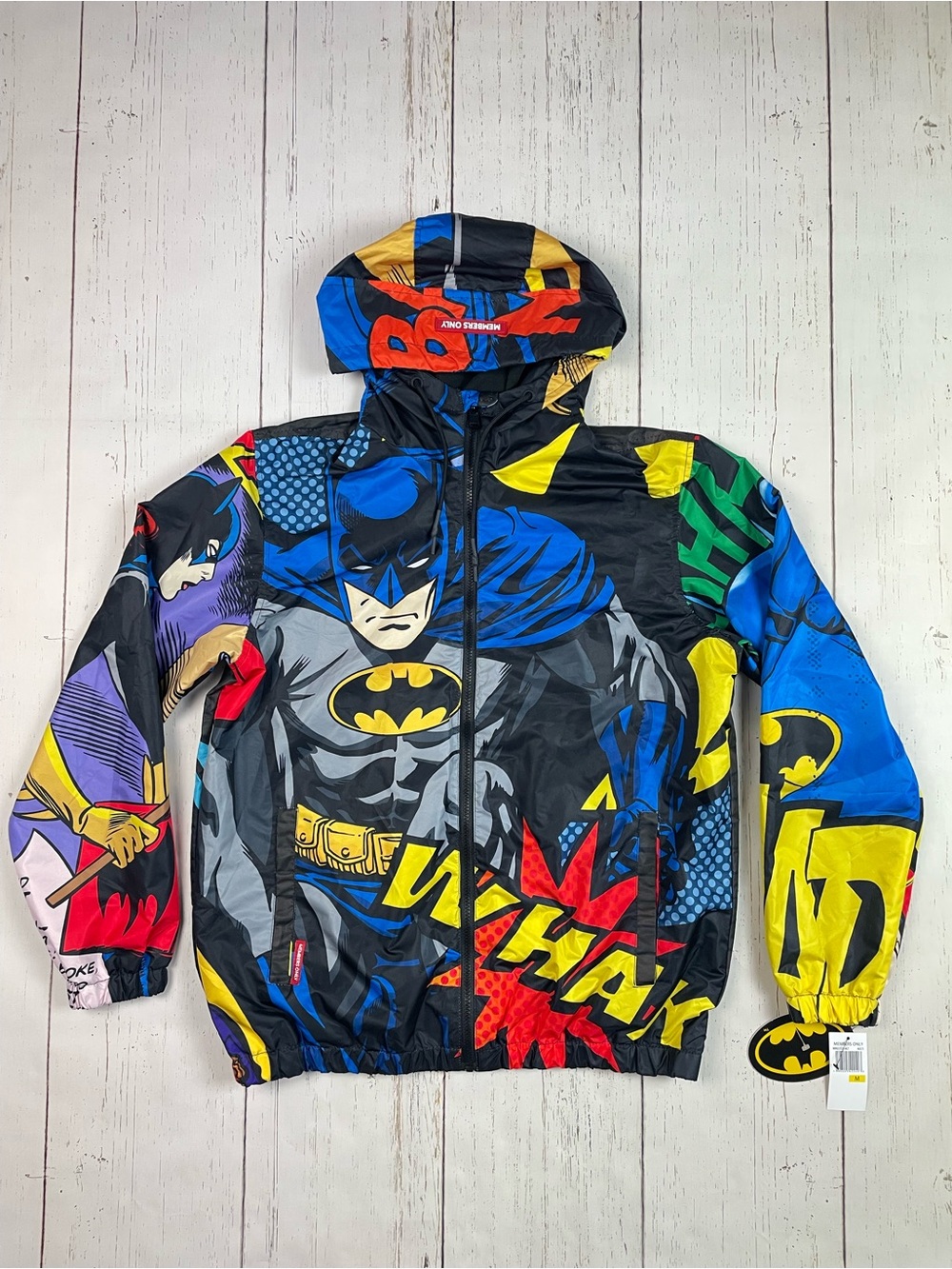 Members Only Batman Hooded Jacket